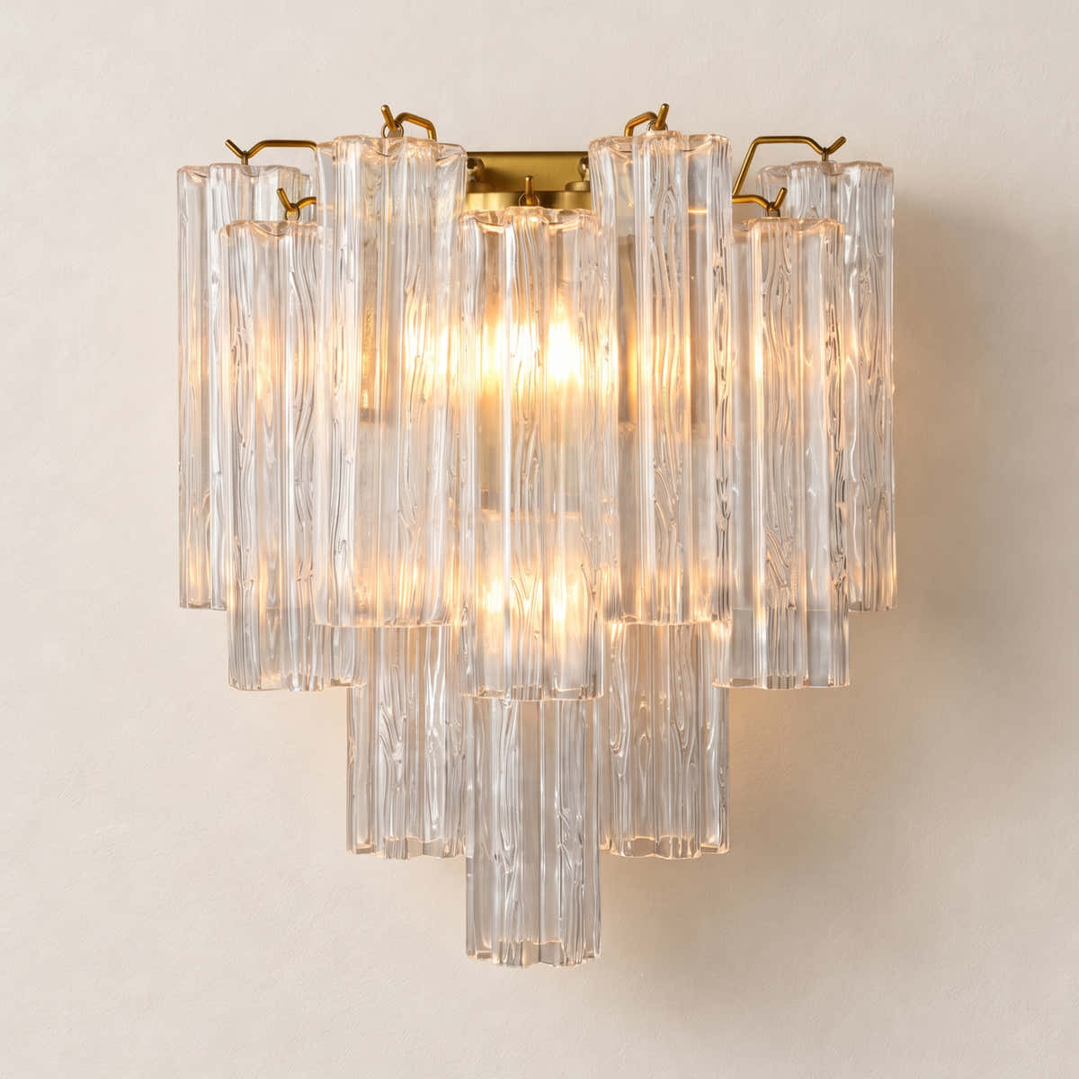 Hexalia Murano Glass Wall Light 15.5" W