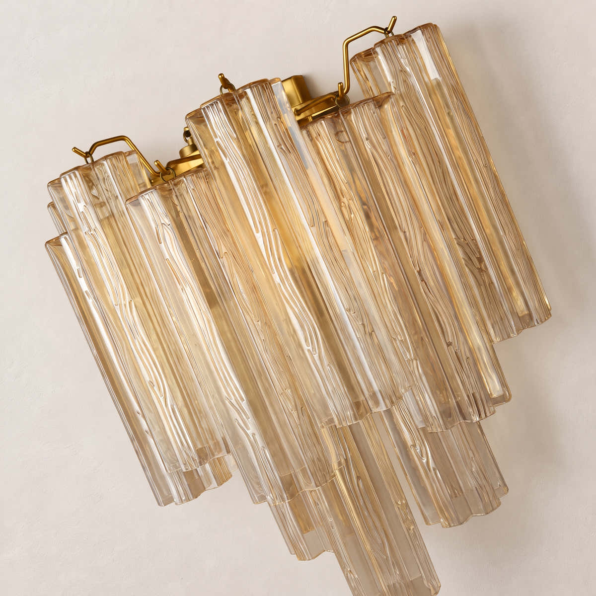 Hexalia Murano Glass Wall Light 15.5" W