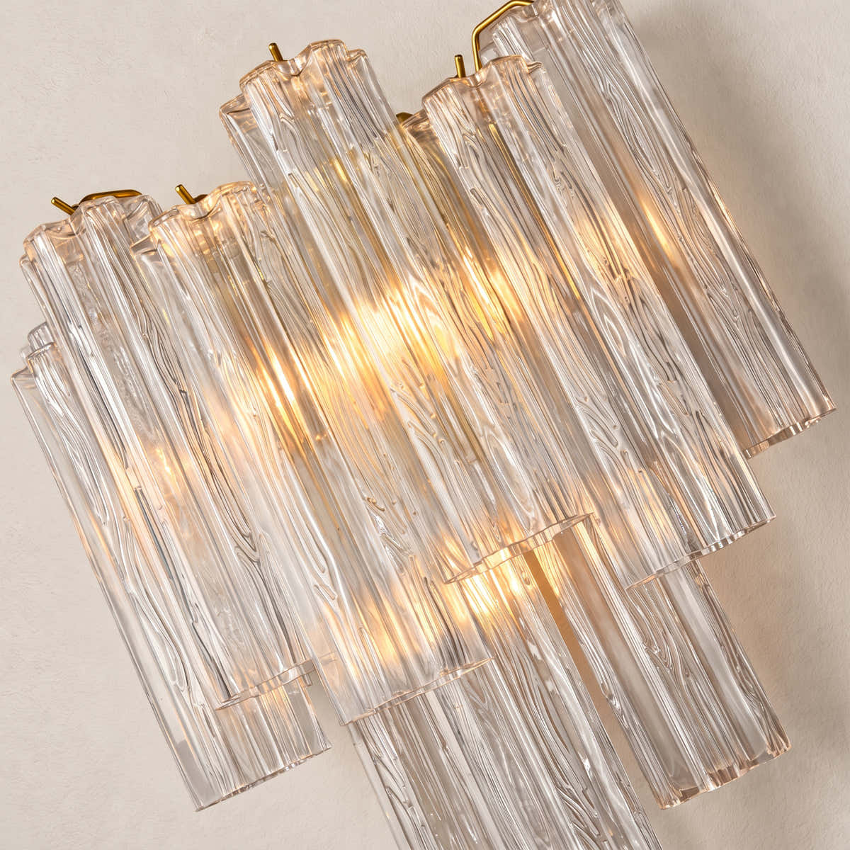 Hexalia Murano Glass Wall Light 15.5" W