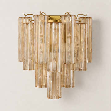 Hexalia Murano Glass Wall Light 15.5" W