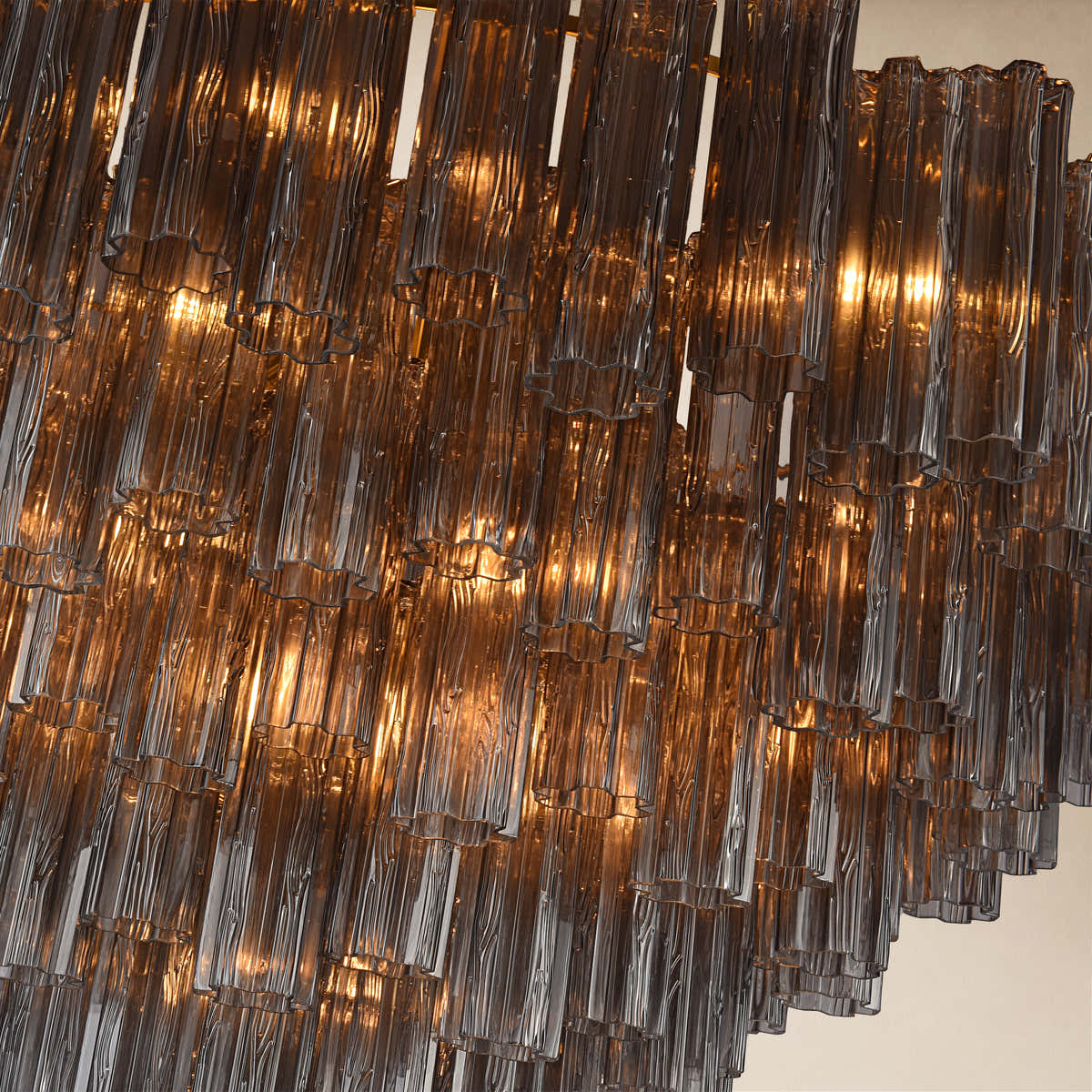Hexalia Murano Glass Chandelier 48" D
