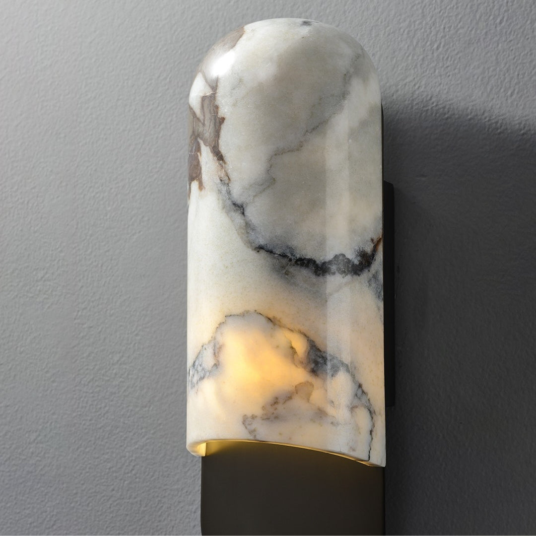 Hl Alabaster Wall Sconce