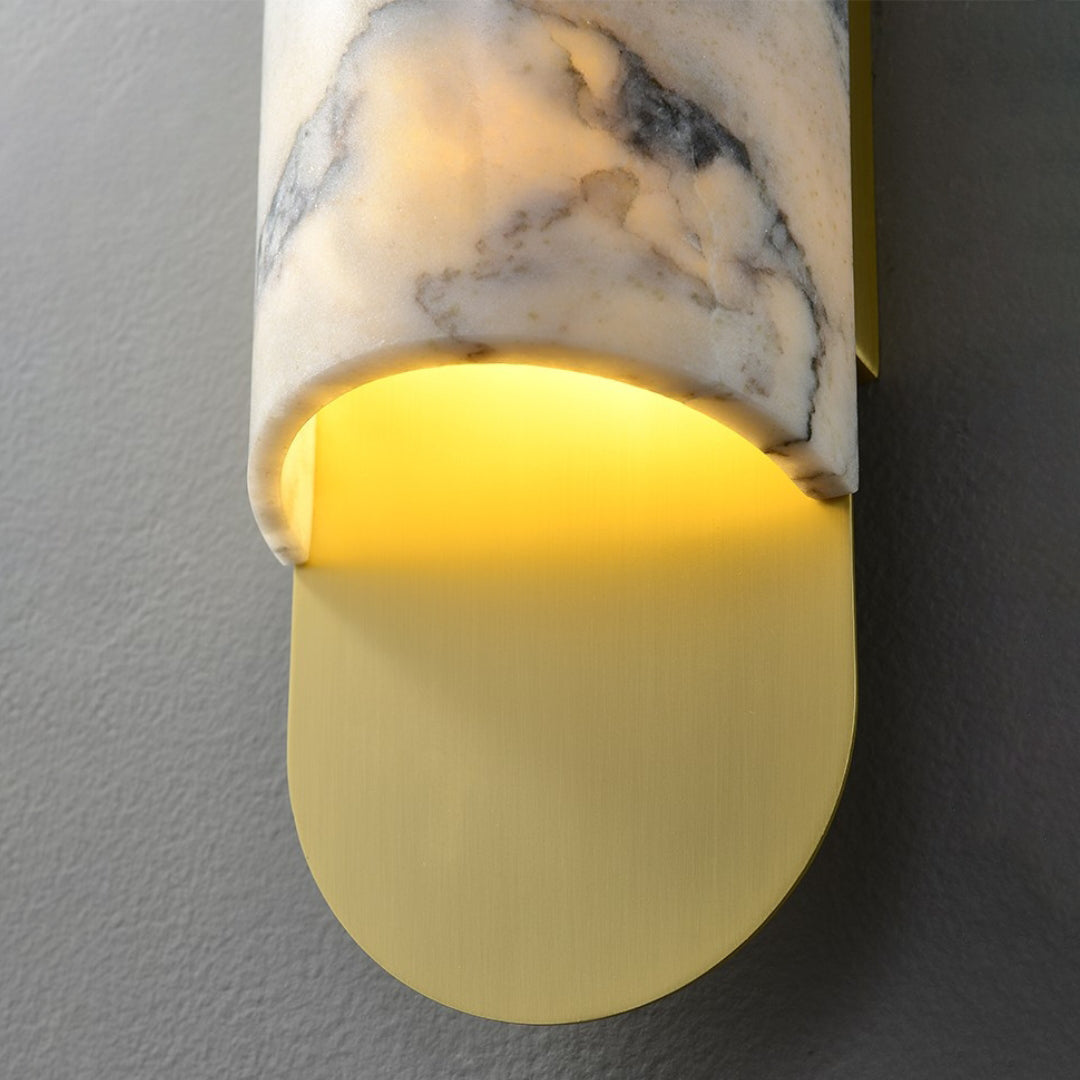 Hl Alabaster Wall Sconce