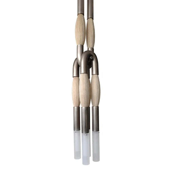 Heritage Horsehair 4-Light Pendant