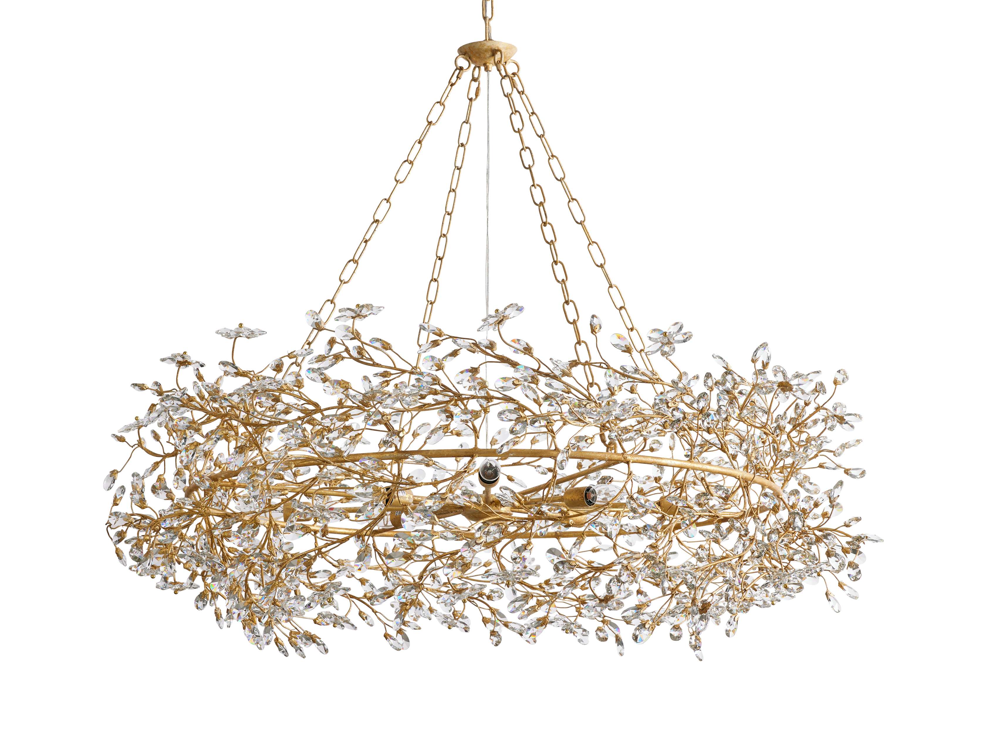 Fiore Crown Chandelier 39" 48" 60"