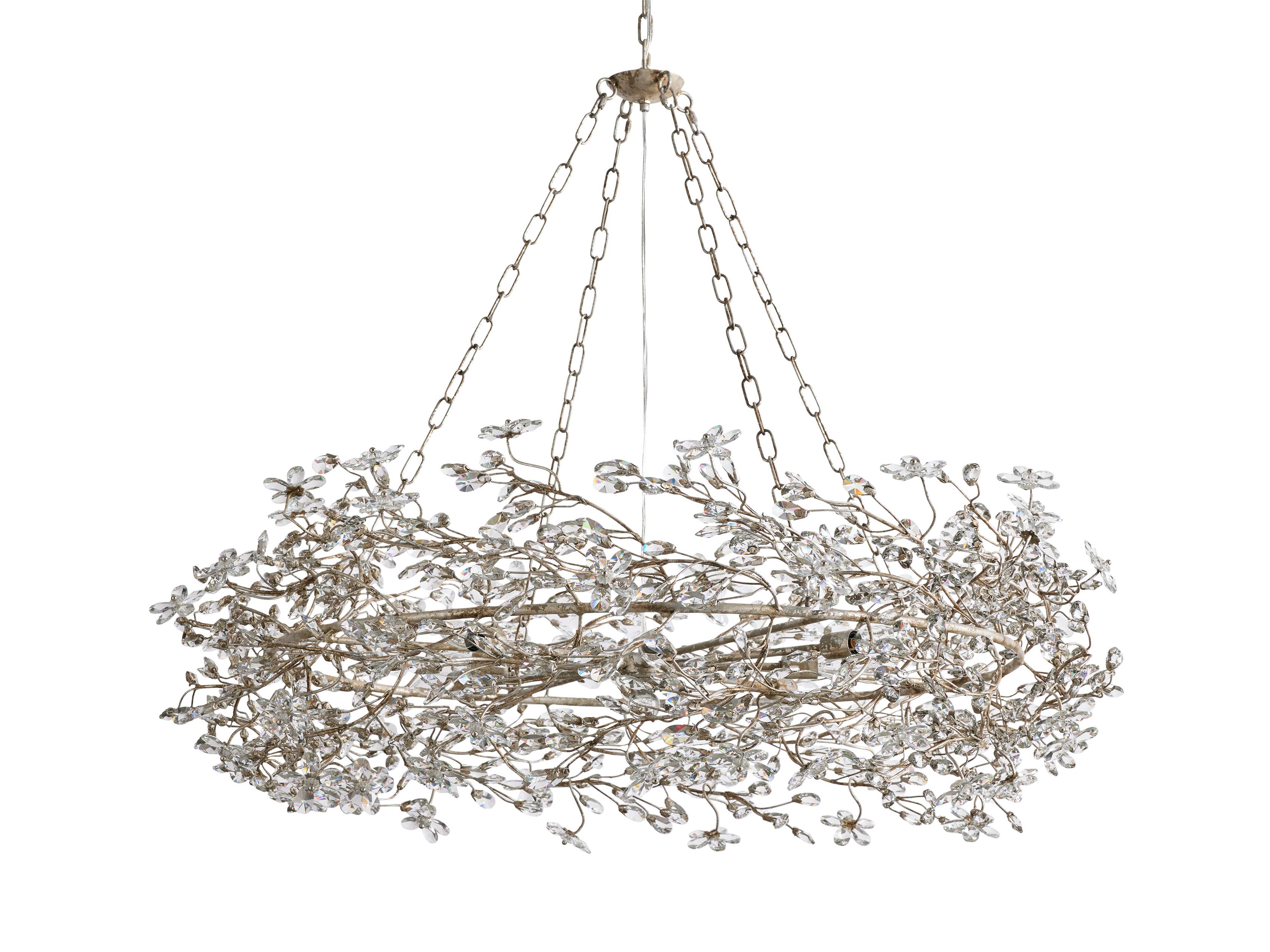Fiore Crown Chandelier 39" 48" 60"