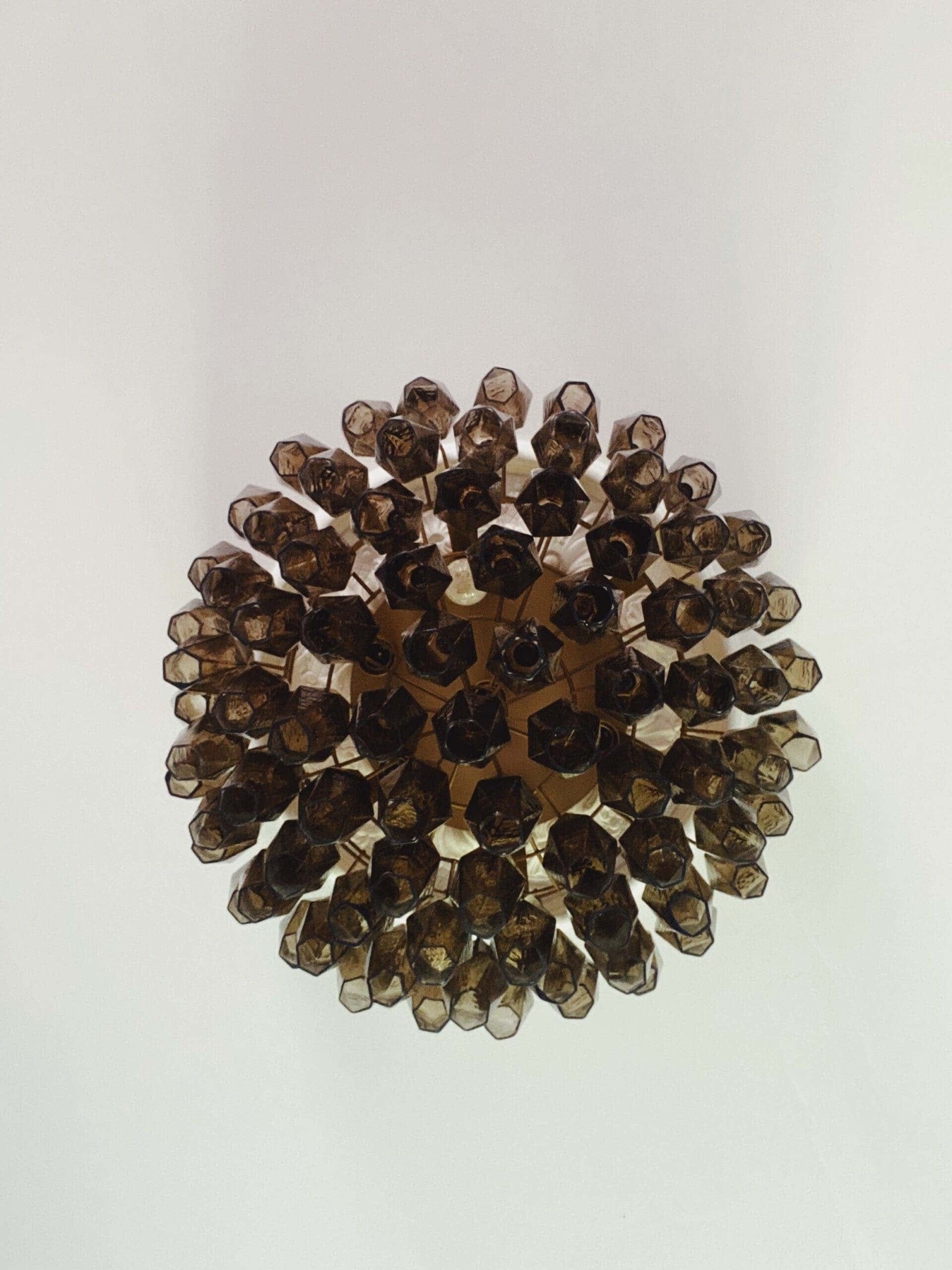 Murano Chandelier – Poliedri – 84 glasses