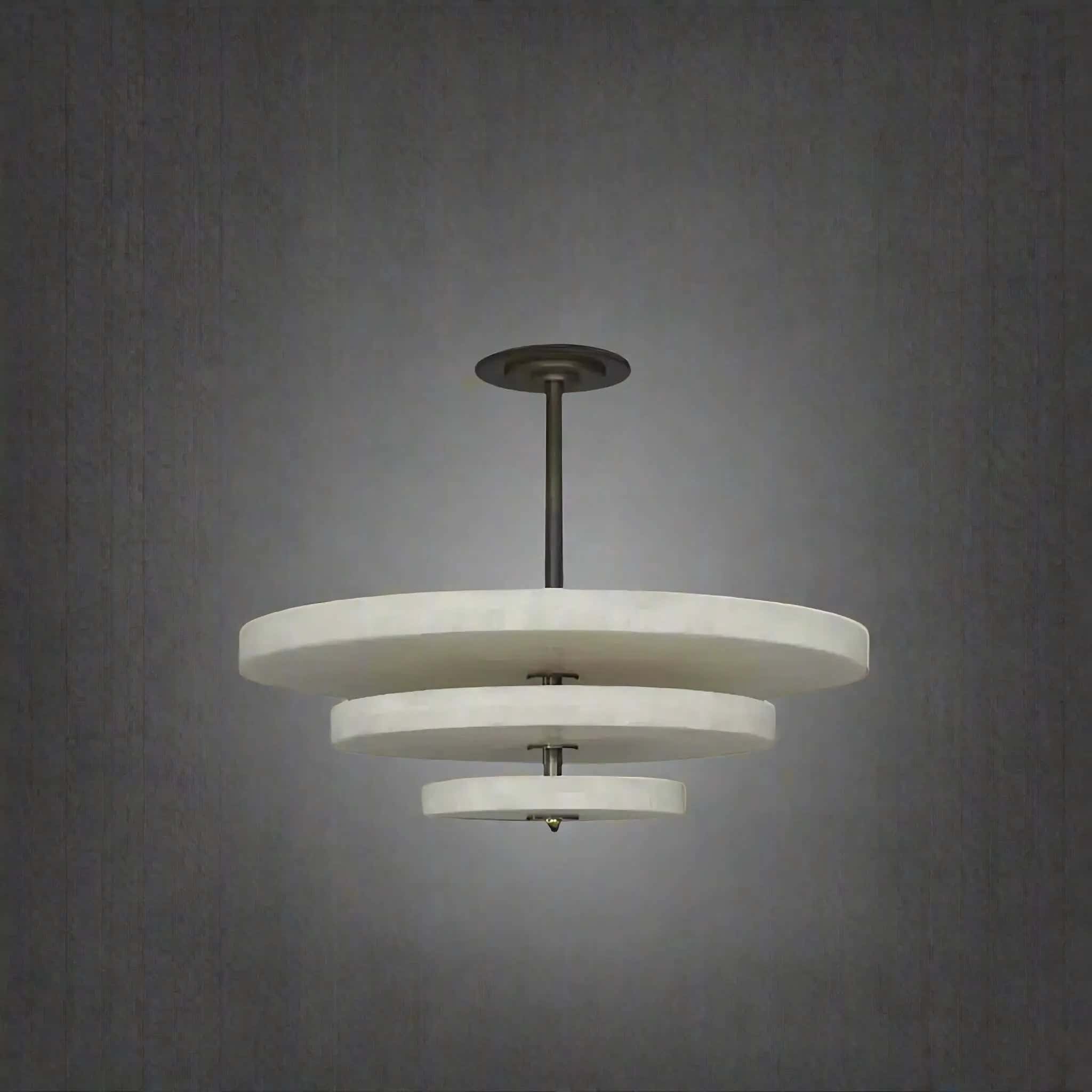Ice Queen Alabaster Chandelier