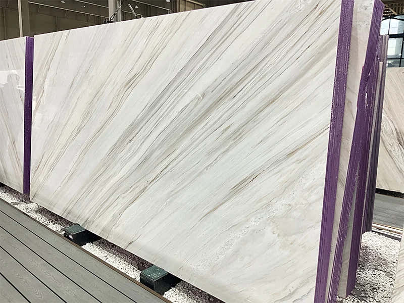 Italy Palissandro White Marble Slab