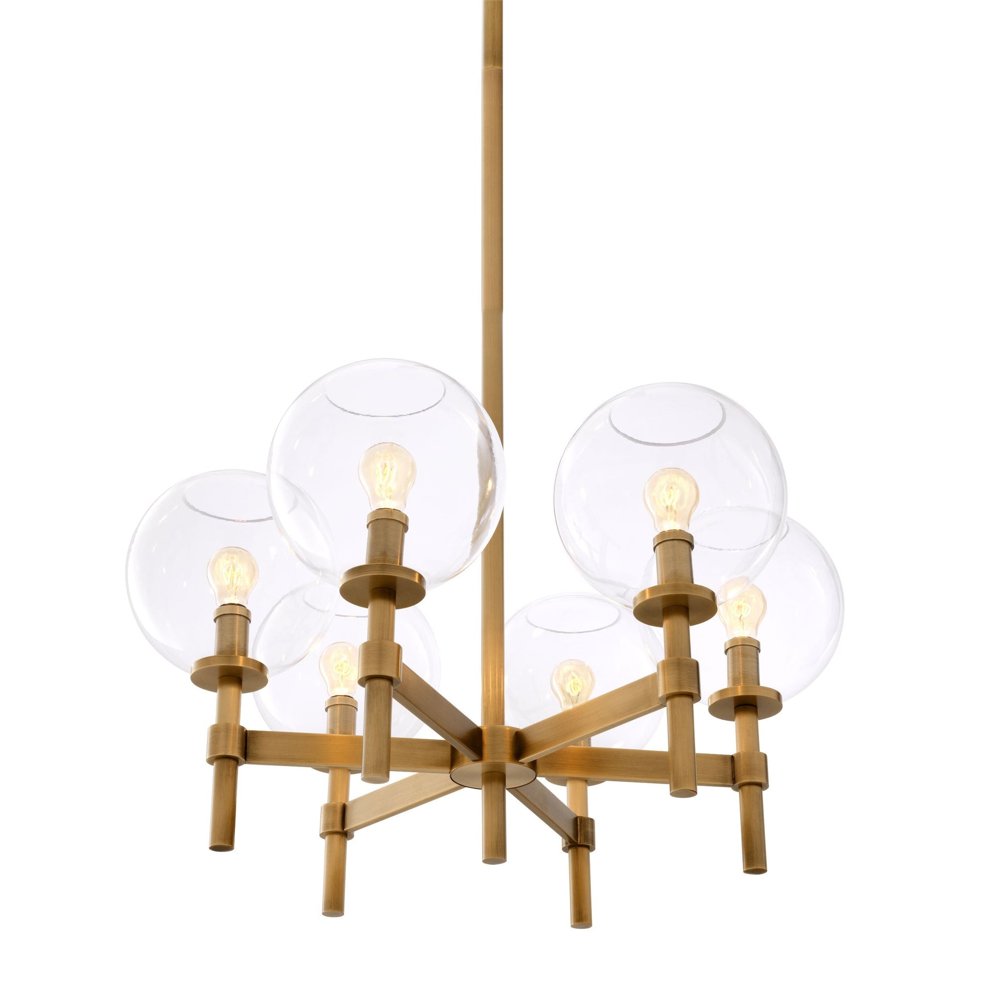 Tango Modern Brass Chandelier [S/T/L] - [Brass] 