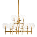 Tango Modern Brass Chandelier [S/T/L] - [Brass] 