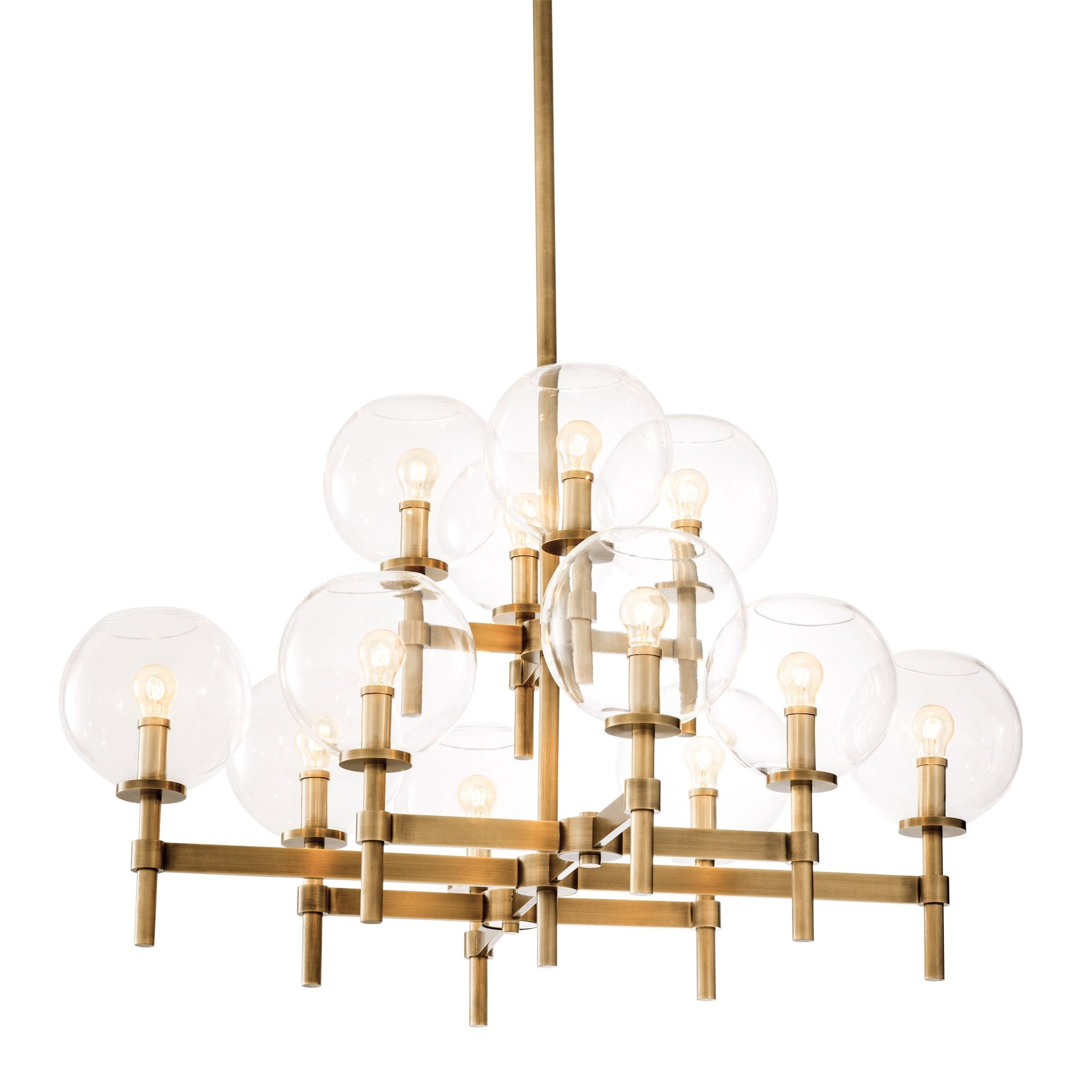 Tango Modern Brass Chandelier [S/T/L] - [Brass] 