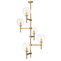 Tango Modern Brass Chandelier [S/T/L] - [Brass] 