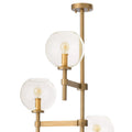 Tango Modern Brass Chandelier [S/T/L] - [Brass] 