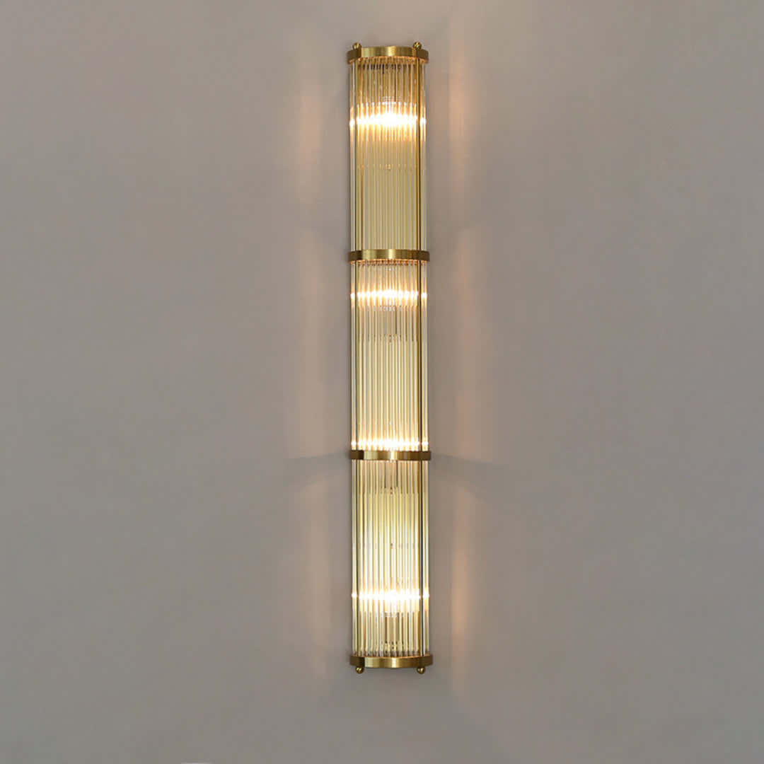 Jadssox Crystal Column Wall Light