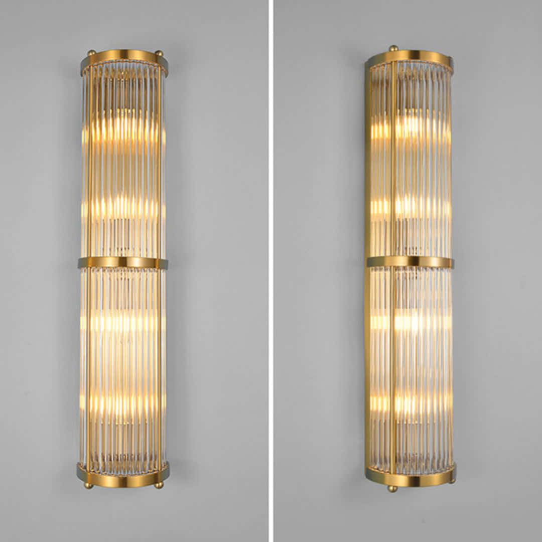Jadssox Crystal Column Wall Light
