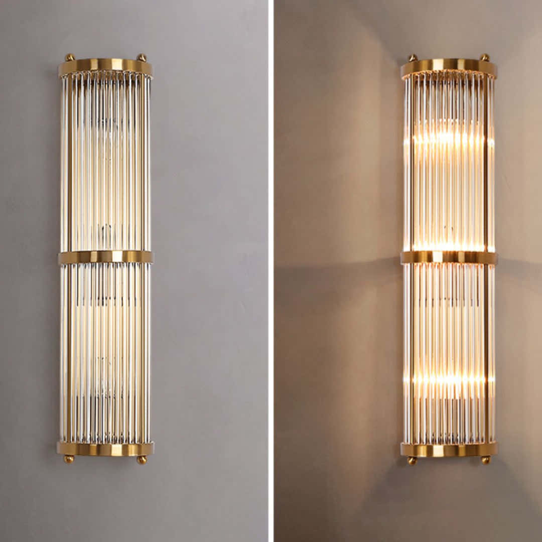 Jadssox Crystal Column Wall Light