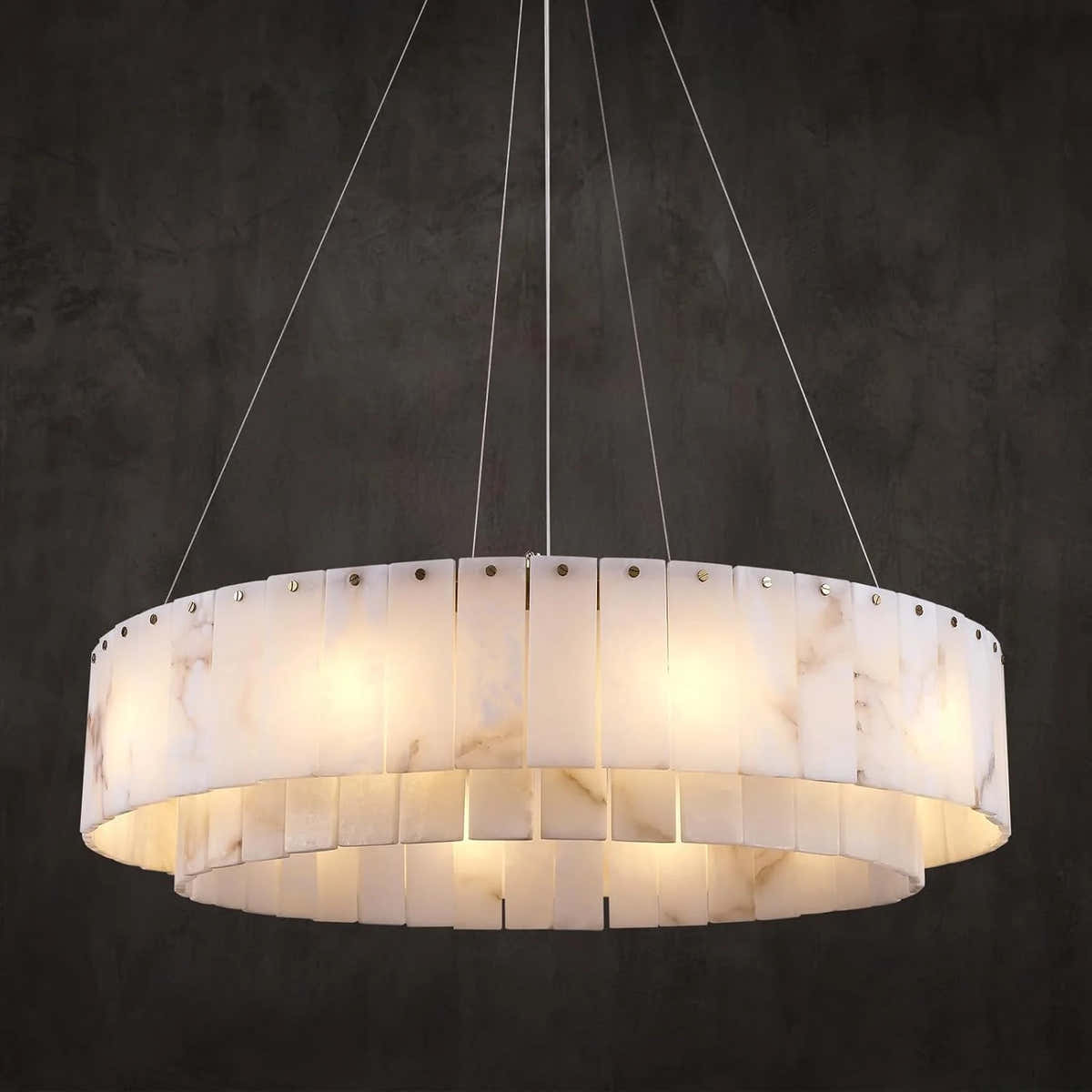 Joan Alabaster Chandelier