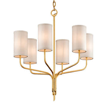 Juniper Modern Chandelier [2 Sizes] - Troy Lighting