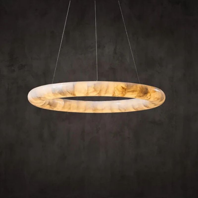 Karen Calcite Curve Ring Chandelier