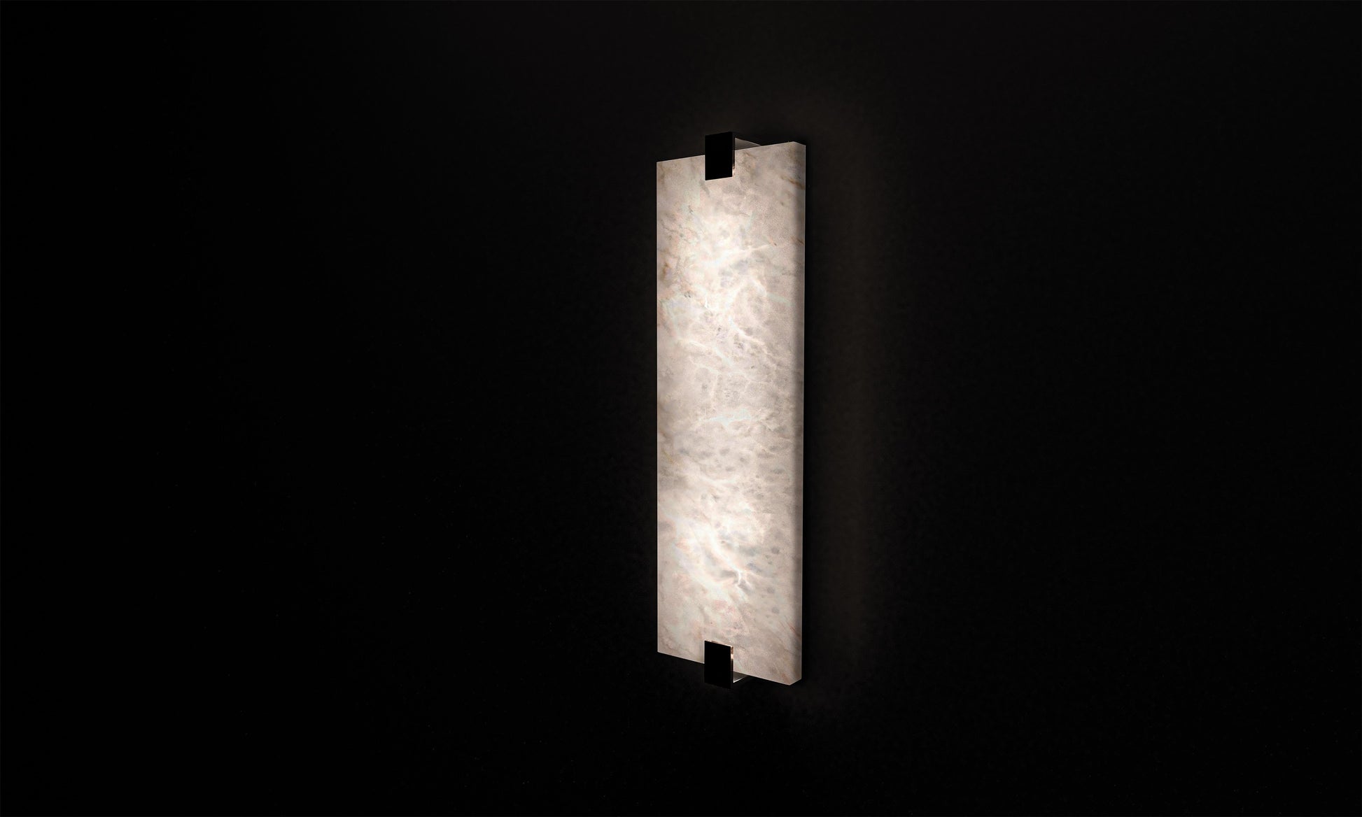 Theseus Alabaster Selene Wall Sconce