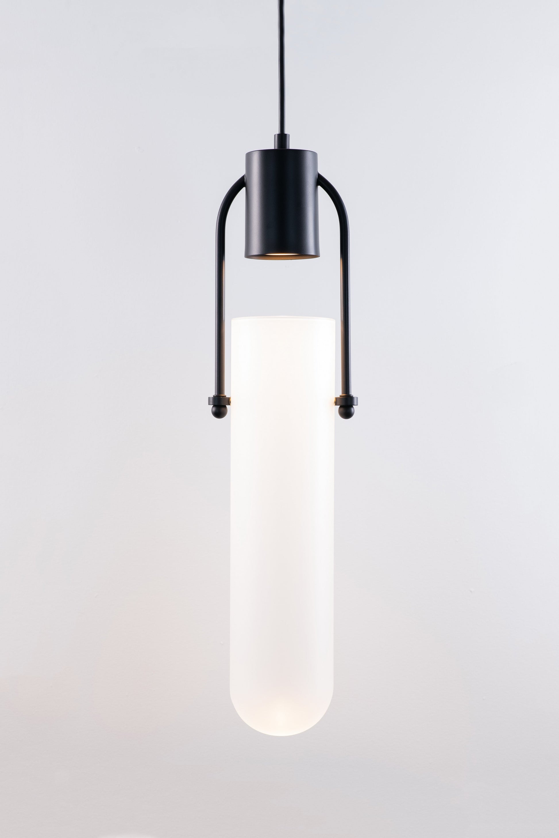 Knox Matte Black Modern Pendant