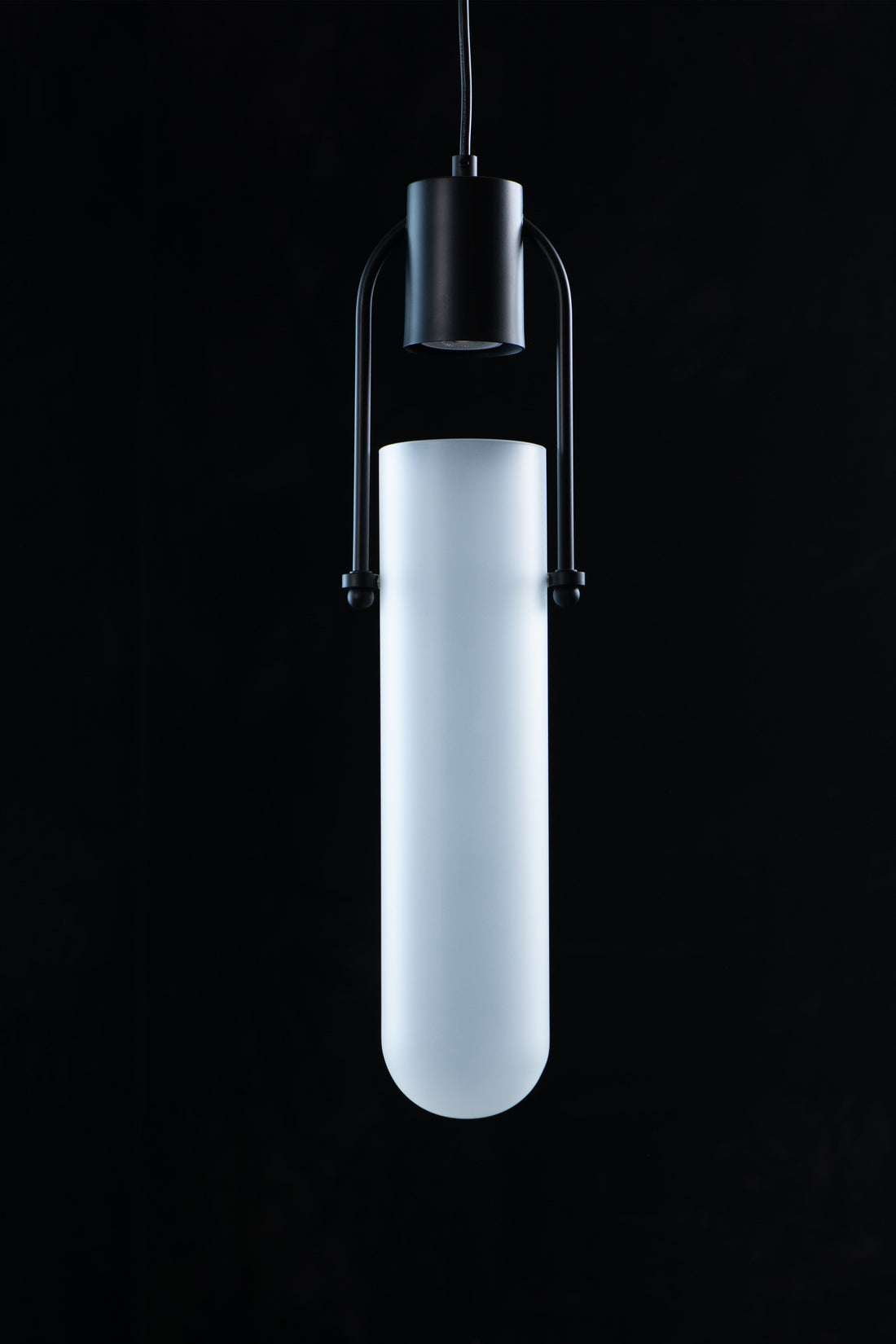 Knox Matte Black Modern Pendant