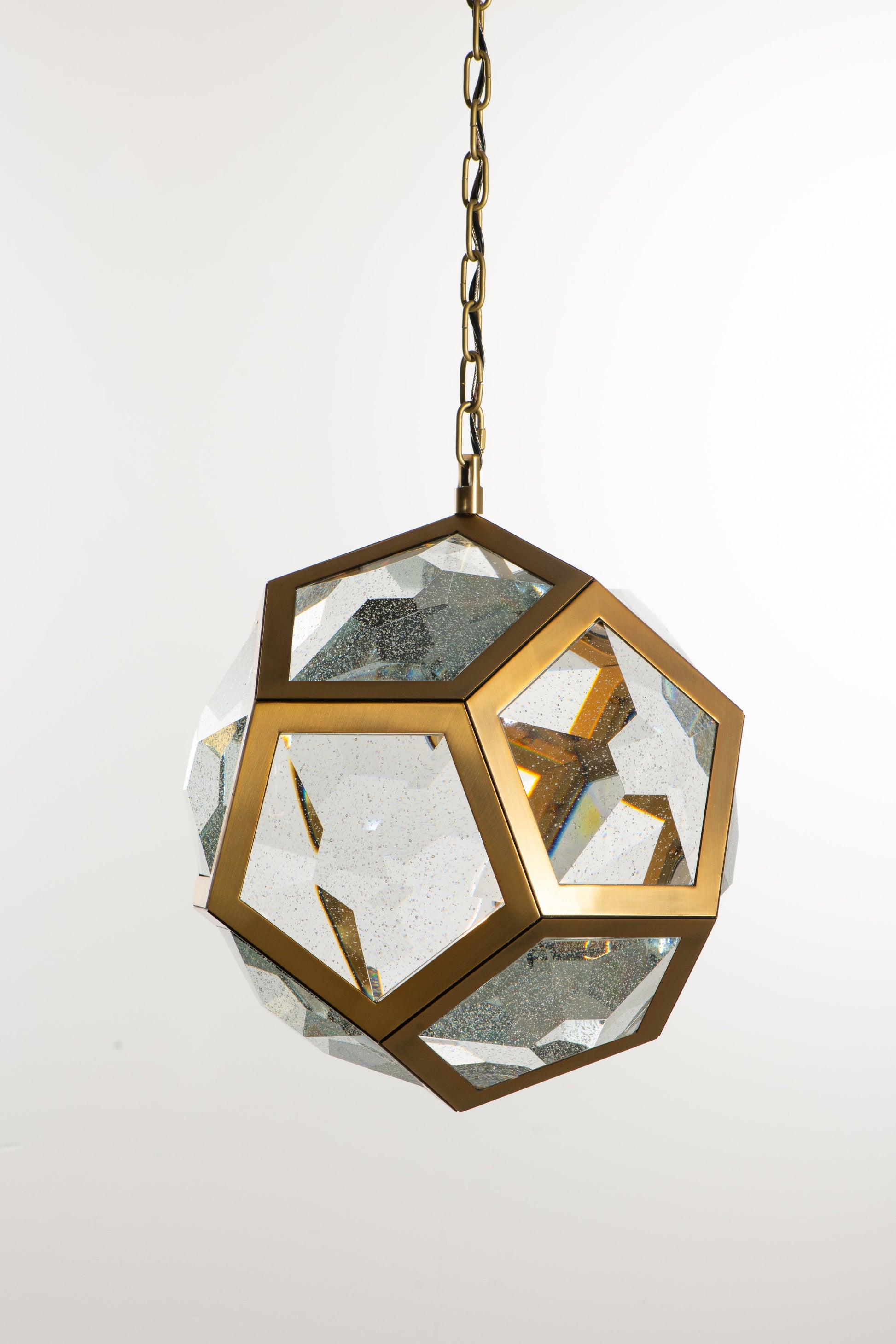 Lamont Antique Seeded Glass Pendant