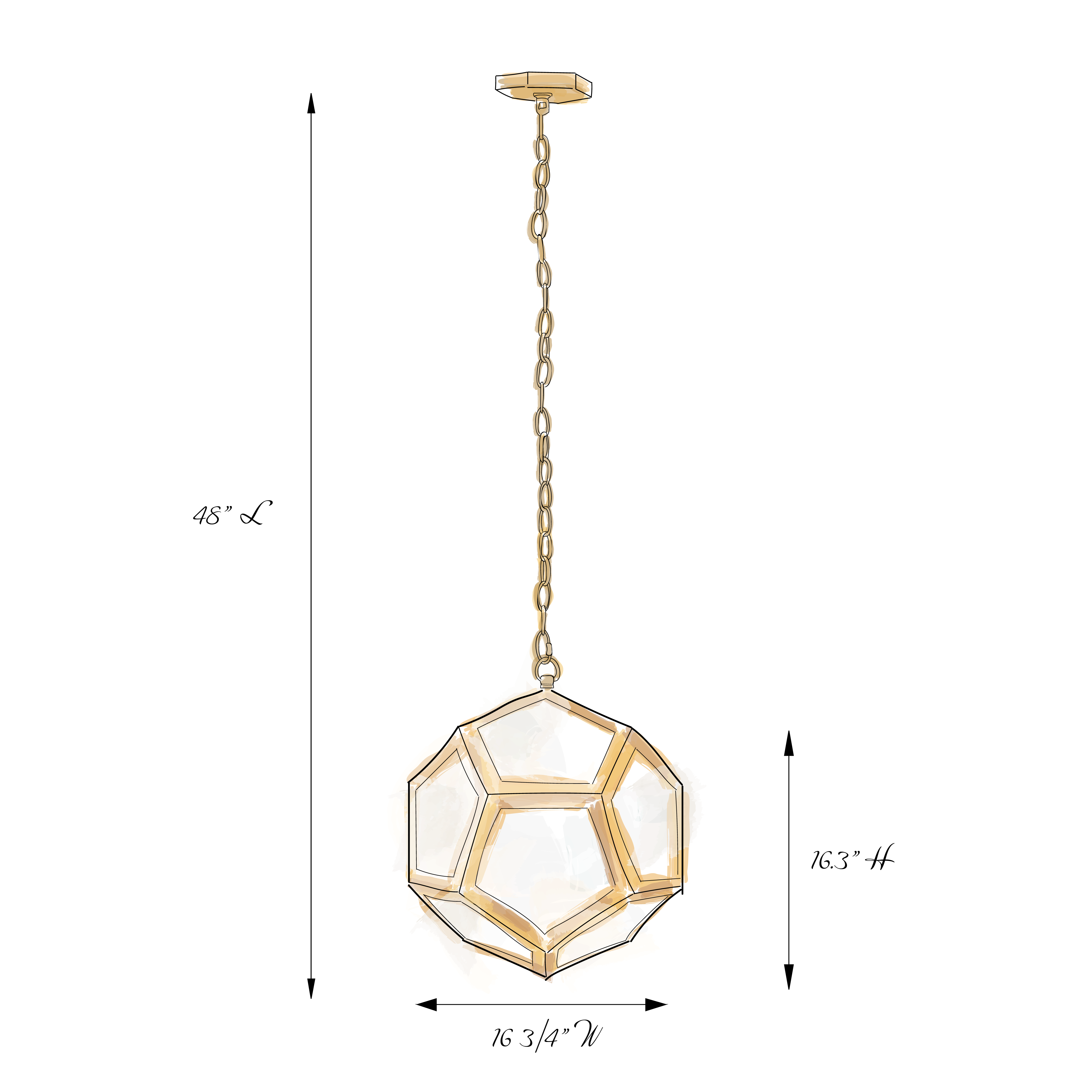 Lamont Antique Pendant Light