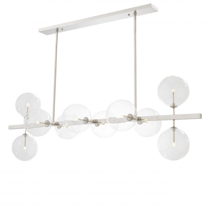 Tango Modern Brass Chandelier - [Brass/Nickel]