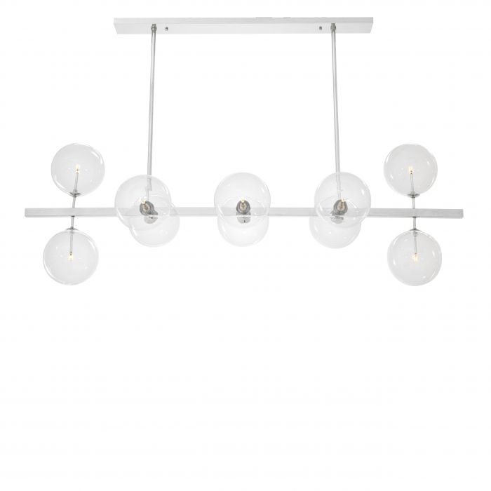 Tango Modern Brass Chandelier - [Brass/Nickel]