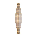 Light Luxury Crystal Layered Wall Lamp