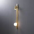 Liila 2 Brass Wall Lamp