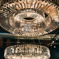 Lita Round Crystals Chandelier