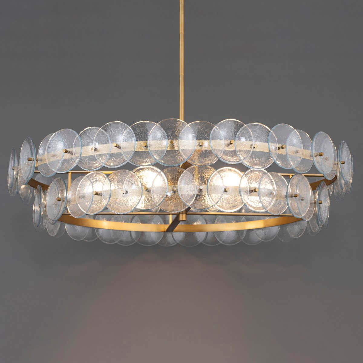 Loren Glass Chandelier
