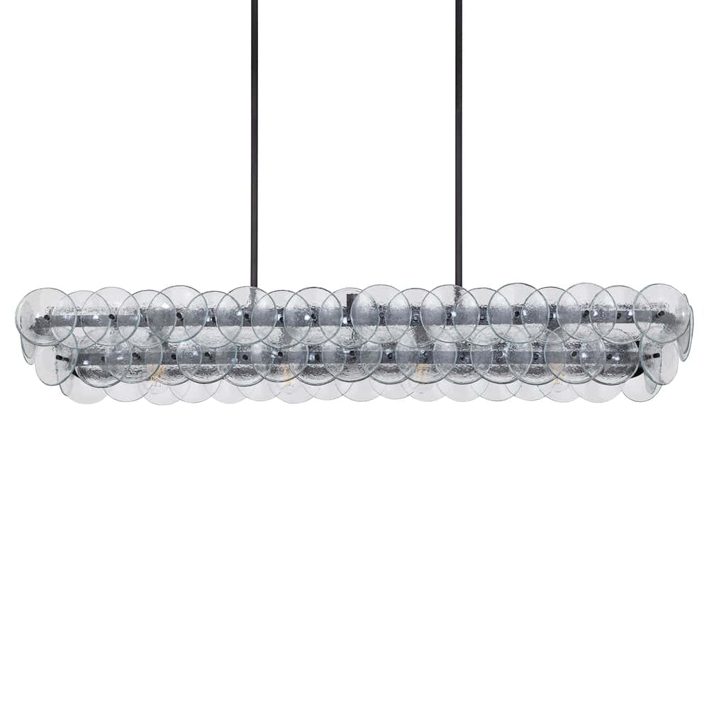 Loren Linear Glass Chandelier