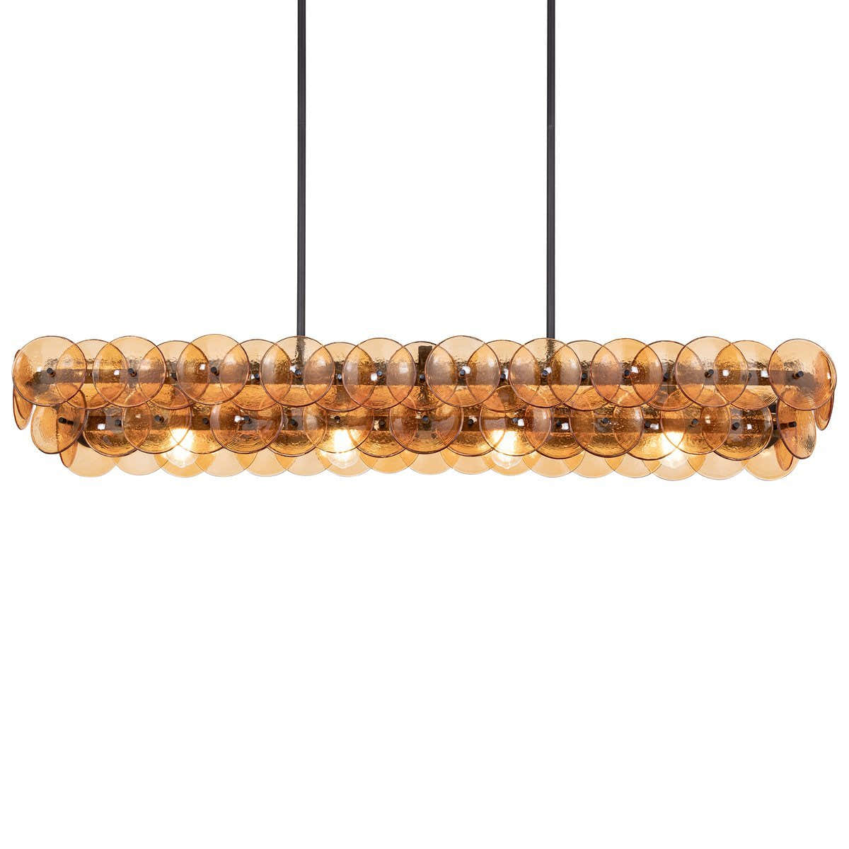 Loren Linear Glass Chandelier