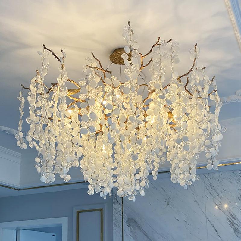 Lorna Modern Round Branch Chandelier