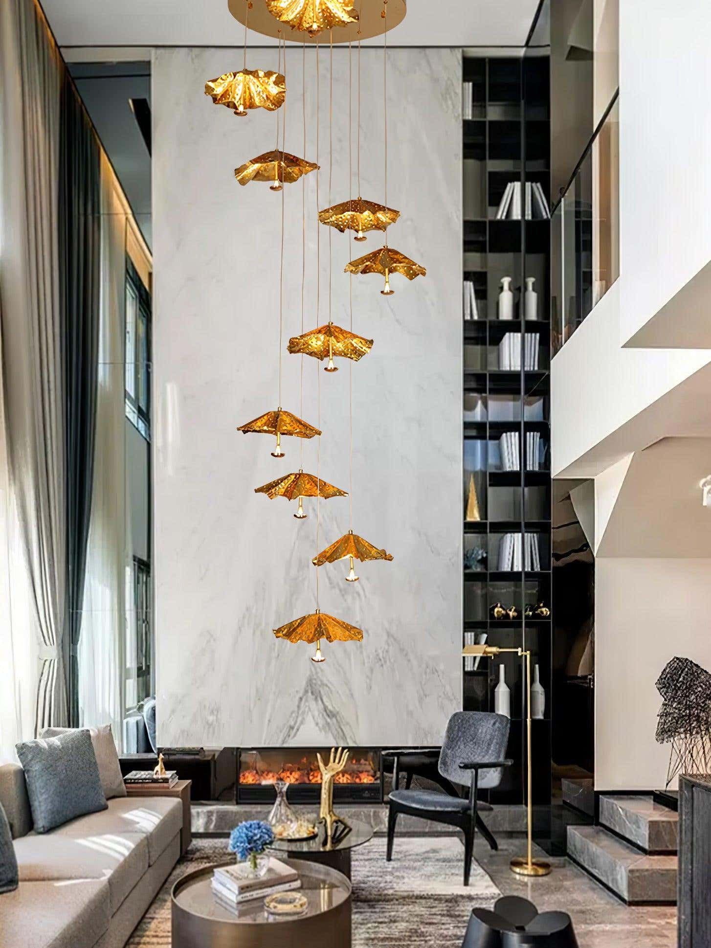 Livra Leaf Chandelier