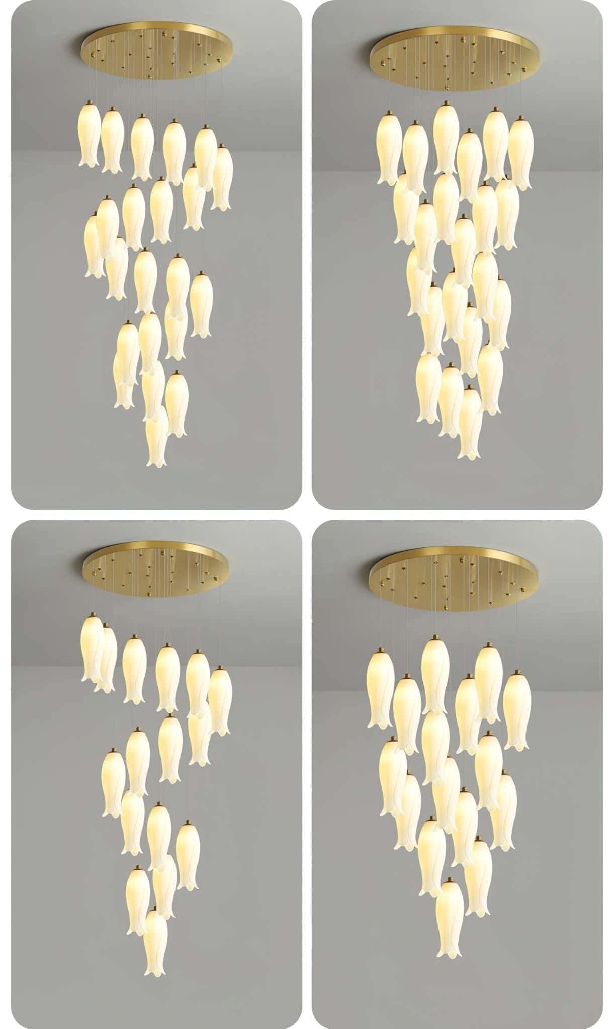 Luma Flora Stairs Chandelier