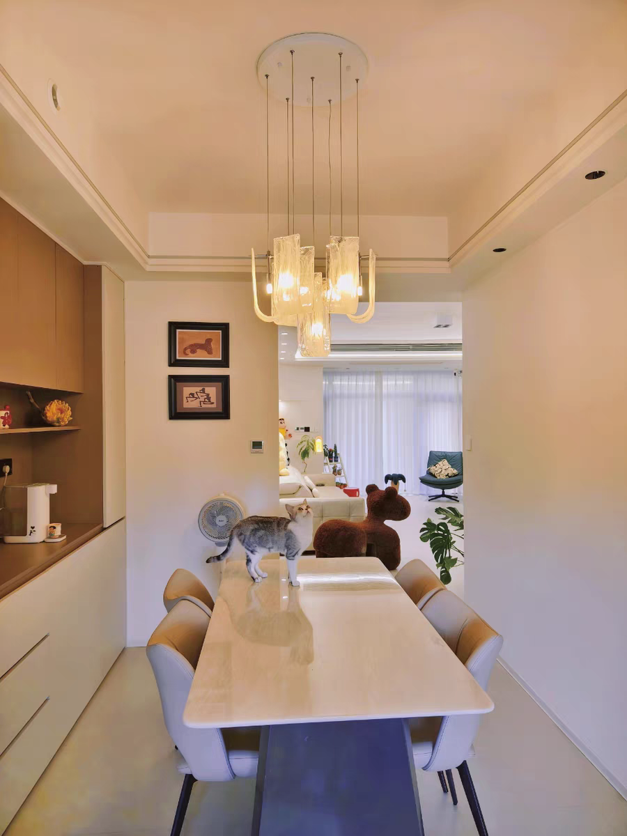 Luminous Waves Chandelier
