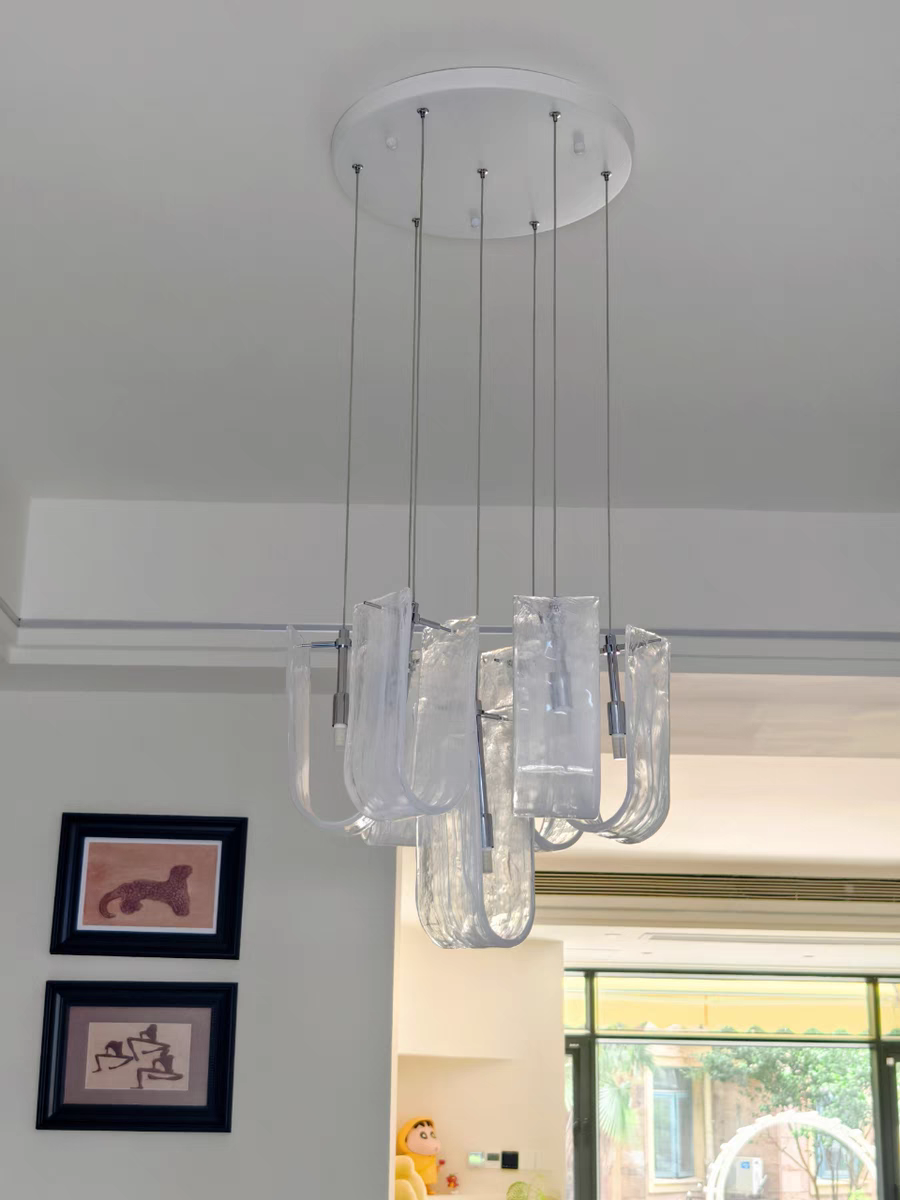 Luminous Waves Chandelier
