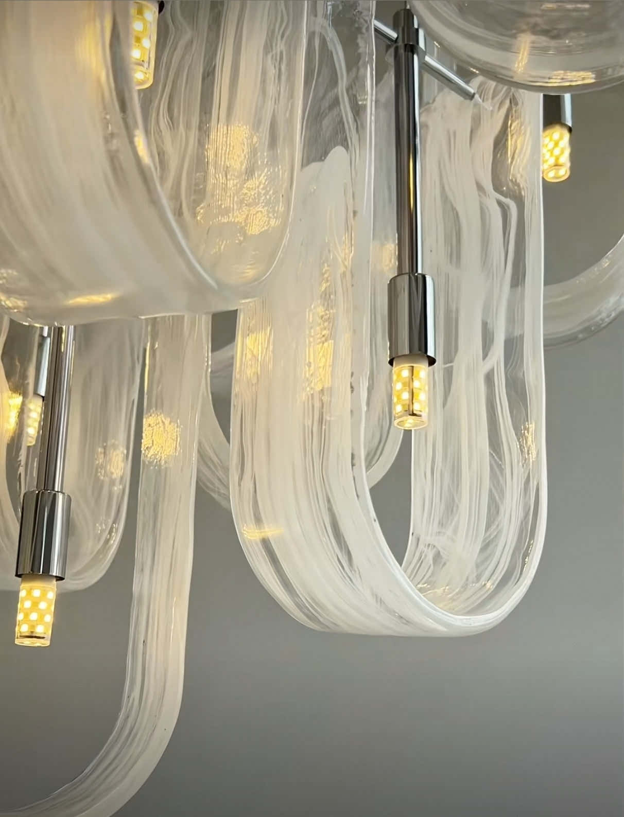 Luminous Waves Chandelier