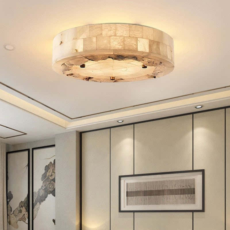 Luriel Alabaster Ceiling Light