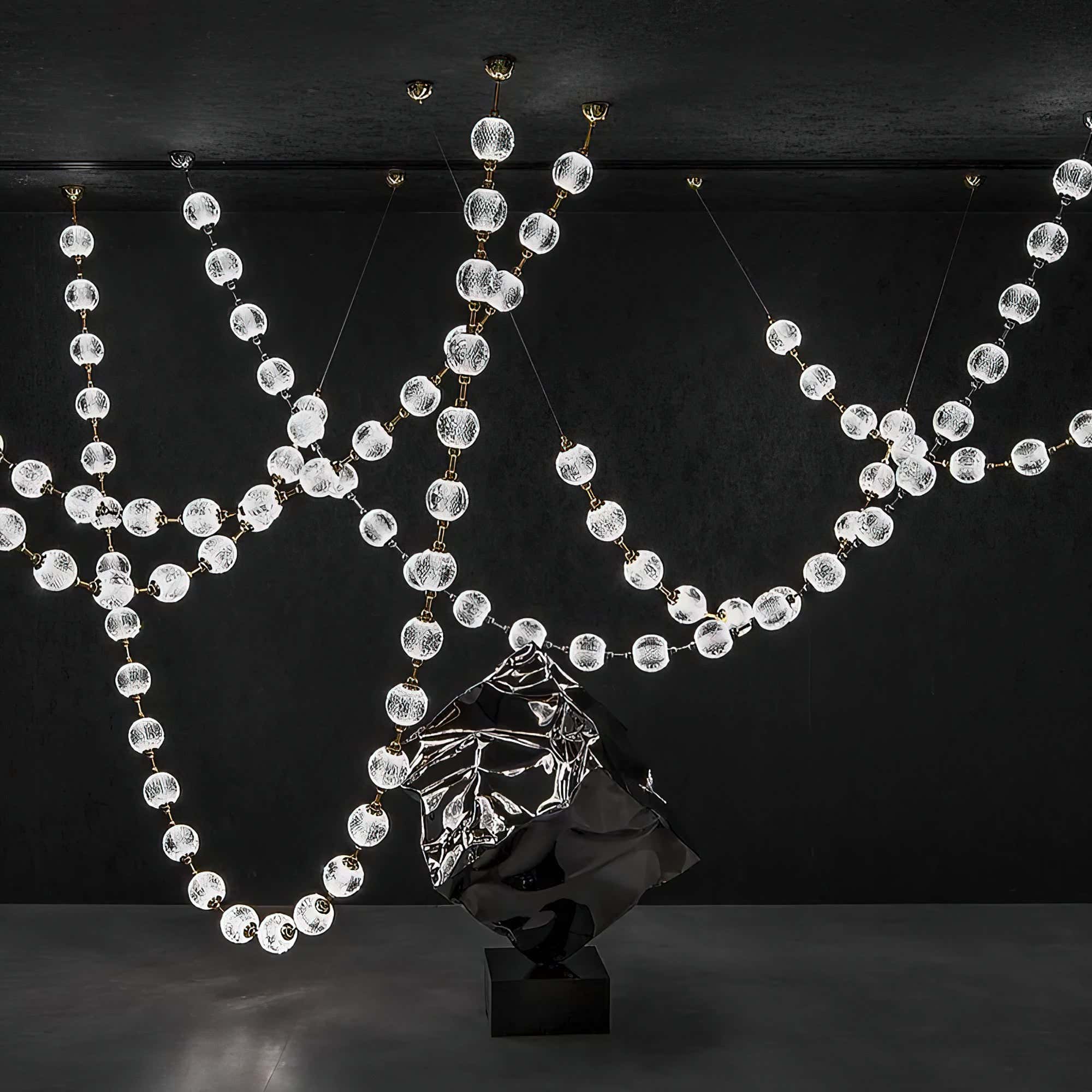 Strand Necklace Chandelier