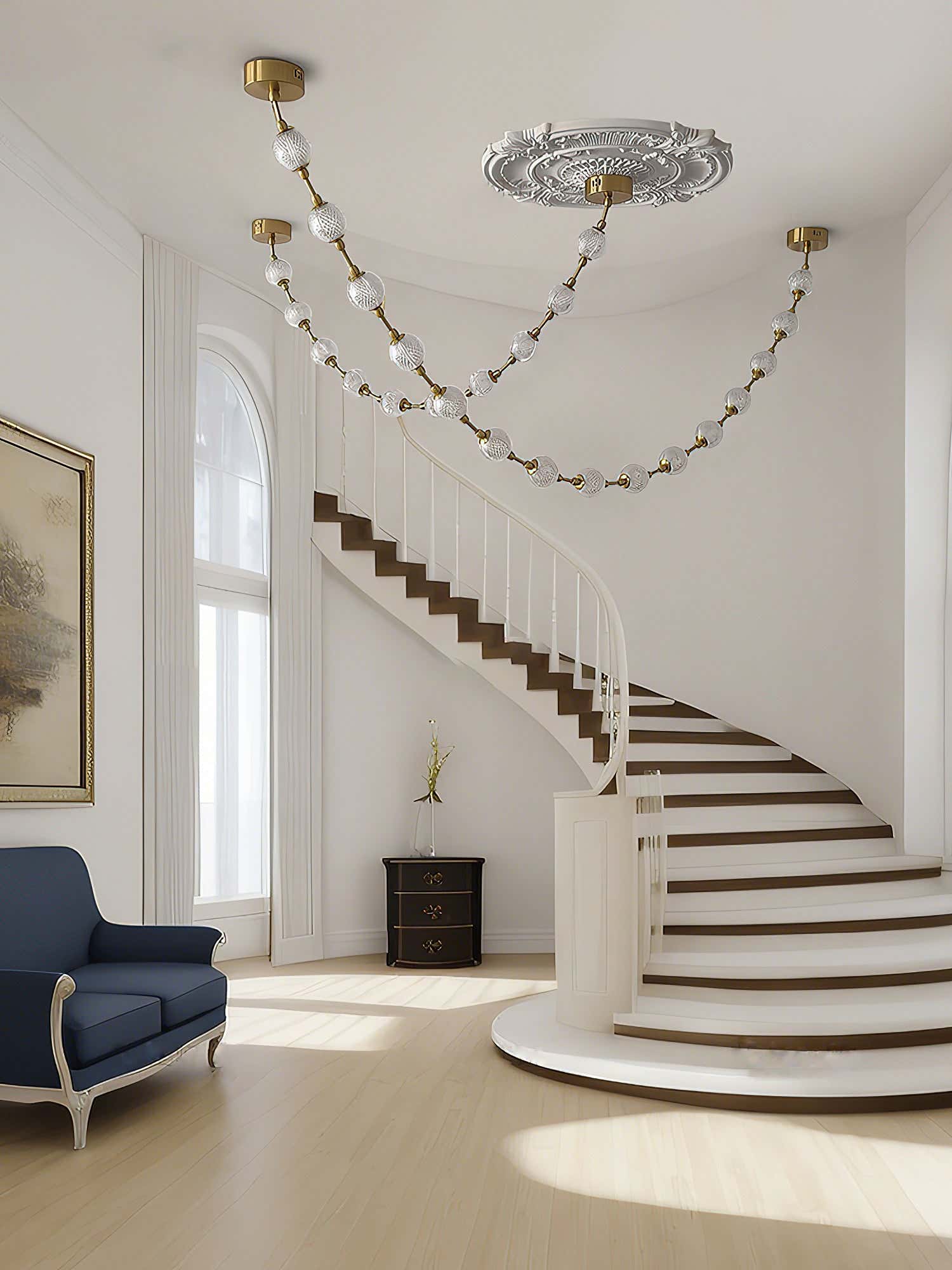 Strand Necklace Chandelier