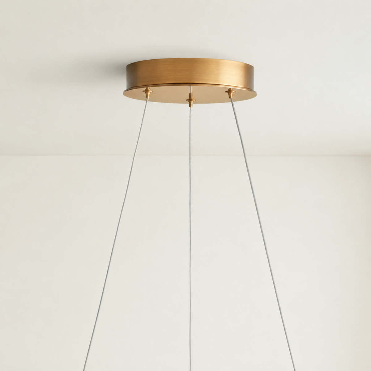 Lyla 2-Tiered Halo Chandelier