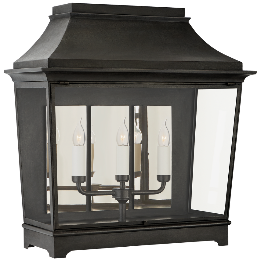 Roosedale Classic Wide 3/4 Wall Lantern