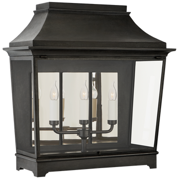 Roosedale Classic Wide 3/4 Wall Lantern