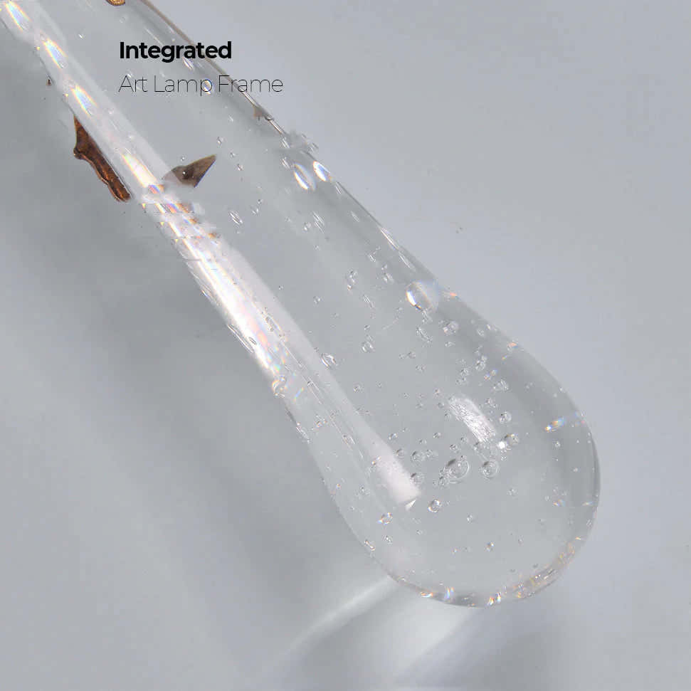 Modern Branch Crystal Wall Sconce For Bedroom